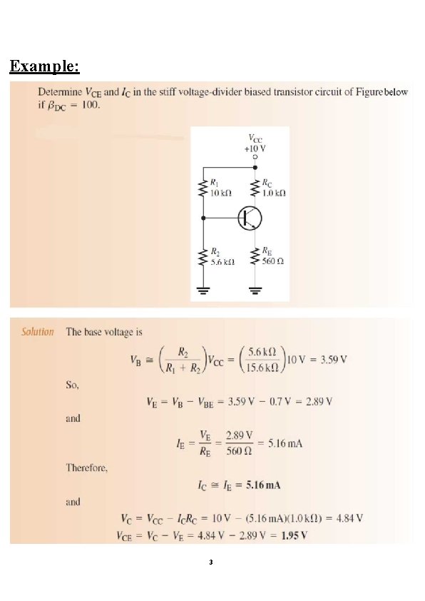 Example: 3 Example: 3