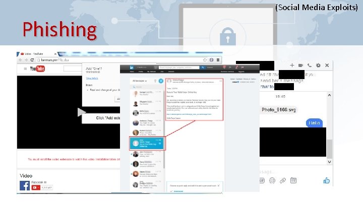 (Social Media Exploits) Phishing 