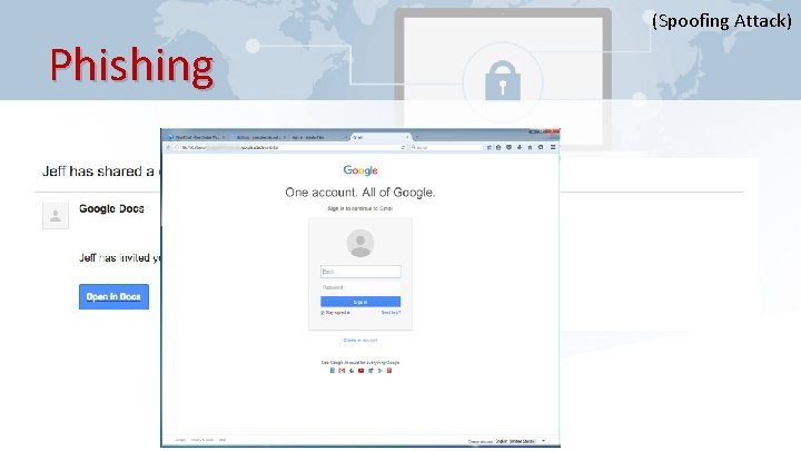 (Spoofing Attack) Phishing 