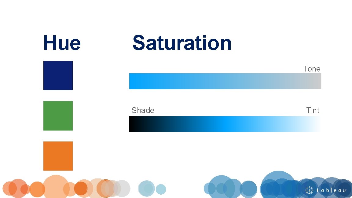 Hue Saturation Tone Shade Tint 