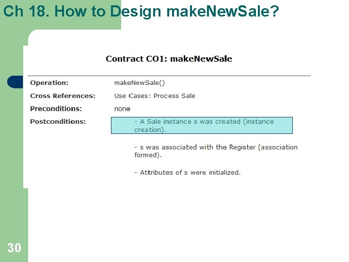Ch 18. How to Design make. New. Sale? 30 Ch 18. How to Design make. New. Sale? 30