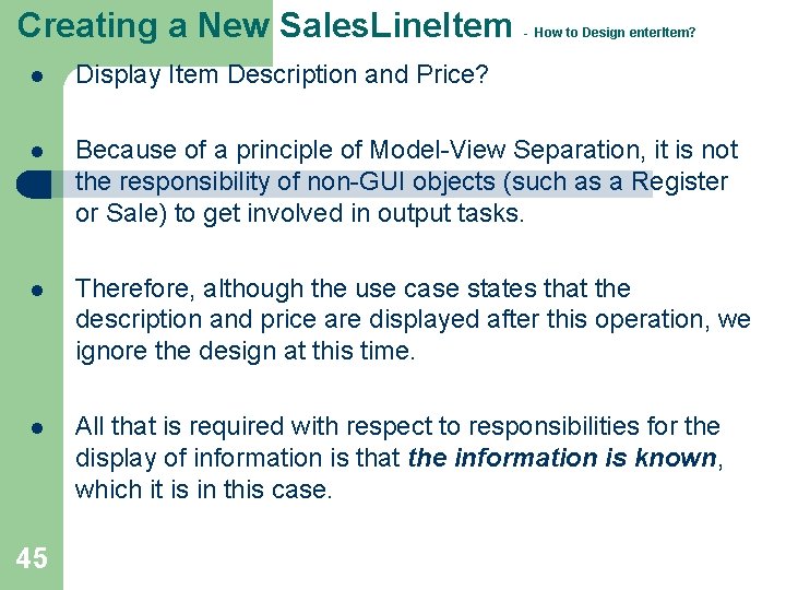 Creating a New Sales. Line. Item - How to Design enter. Item? l Display Creating a New Sales. Line. Item - How to Design enter. Item? l Display