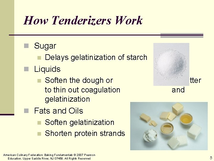 Section Four Unit 8 Baking Principles for Yeast