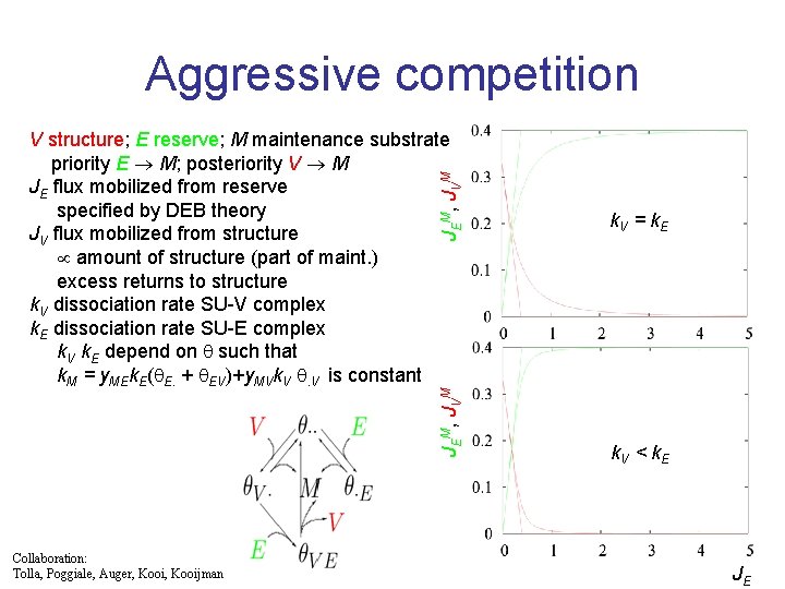 Aggressive competition JEM, JVM V structure; E reserve; M maintenance substrate priority E M;