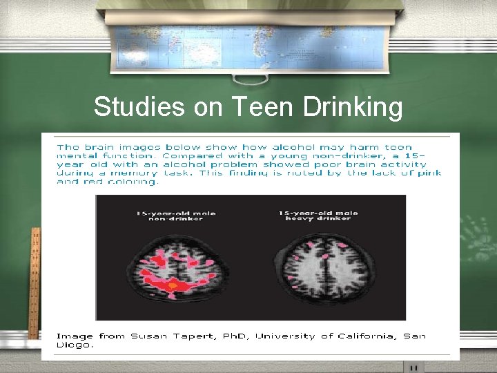 Studies on Teen Drinking 