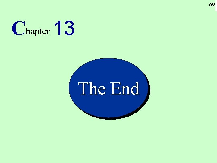 69 Chapter 13 The End 