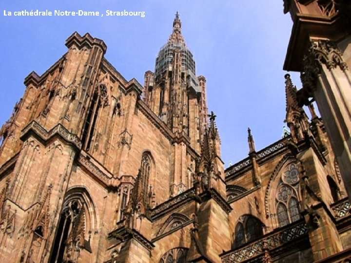 La cathédrale Notre-Dame , Strasbourg 