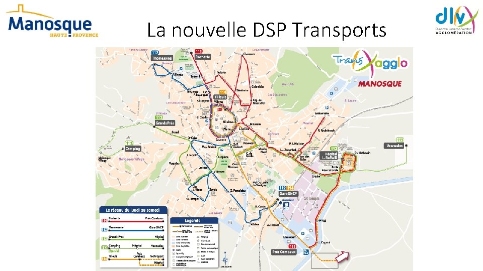 La nouvelle DSP Transports 