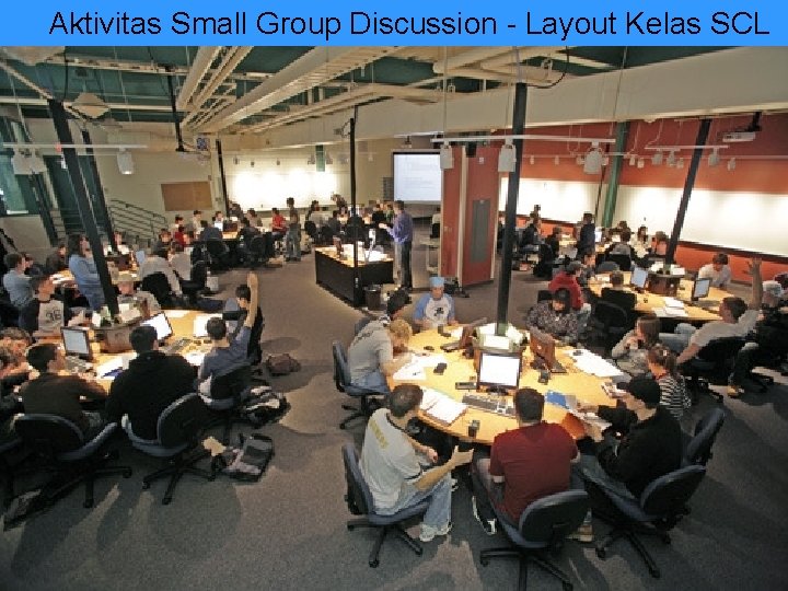 Aktivitas Small Group Discussion - Layout Kelas SCL 