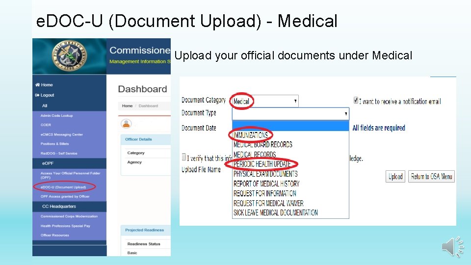 Medical Upload Documents