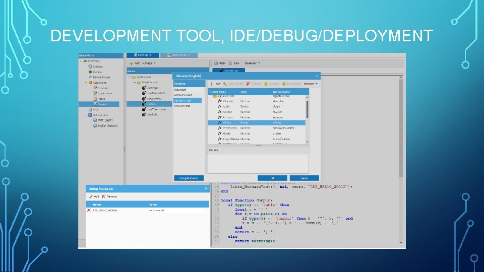DEVELOPMENT TOOL, IDE/DEBUG/DEPLOYMENT 