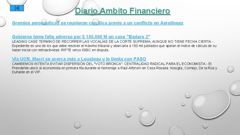 Diario Ambito Financiero Gremios aeronáuticos se reunieron con Sica previo a un conflicto en