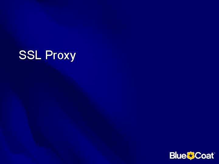 SSL Proxy 