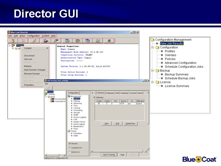 Director GUI 