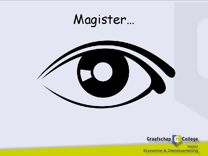 Magister… 