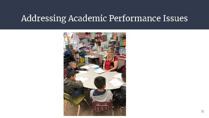 Addressing Academic Performance Issues 12 