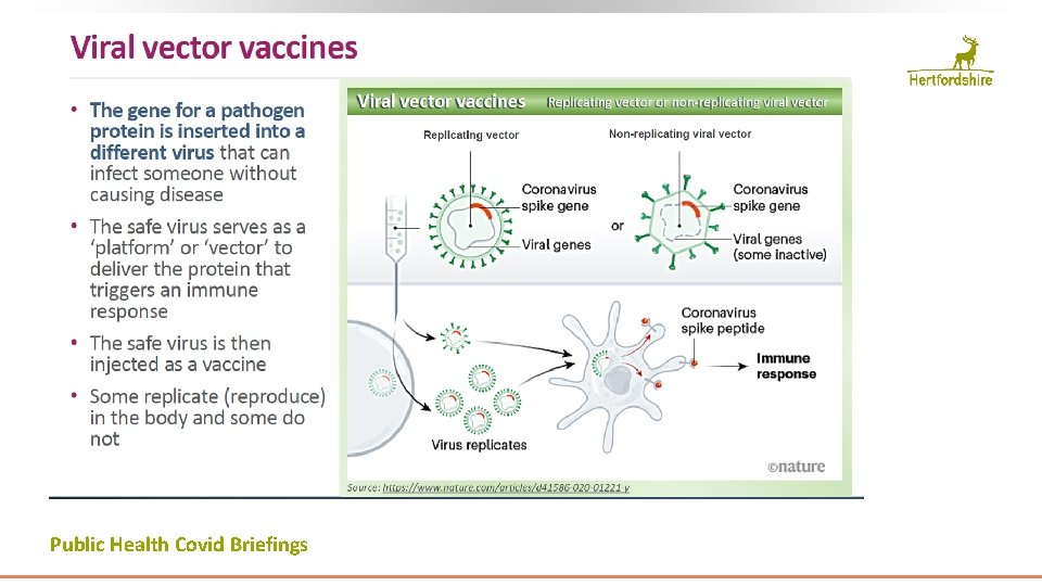 Public Health Covid Briefings 