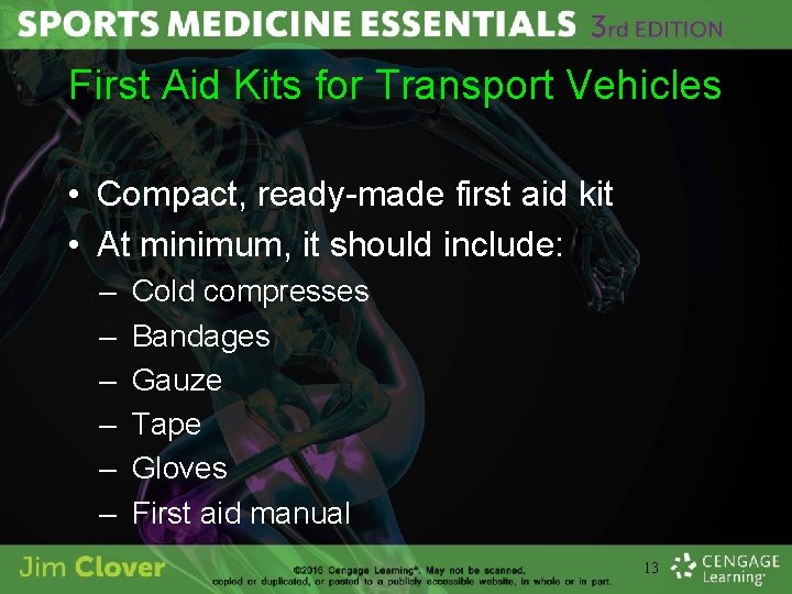 First Aid Kits for Transport Vehicles • Compact, ready-made first aid kit • At