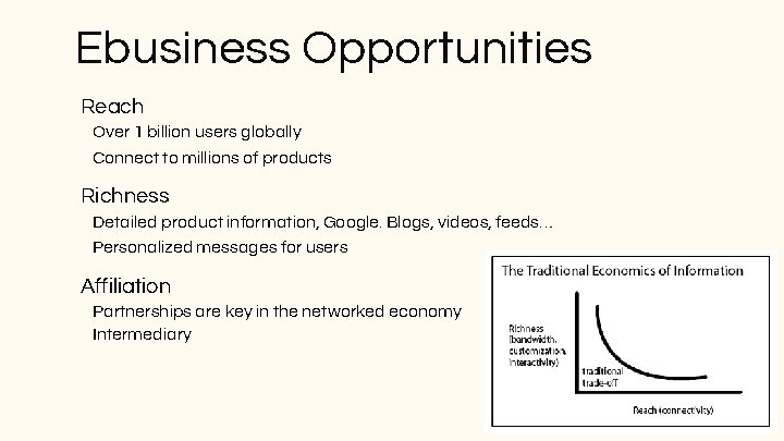 Ebusiness Opportunities Reach • Over 1 billion users globally • Connect to millions of Ebusiness Opportunities Reach • Over 1 billion users globally • Connect to millions of