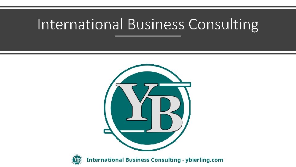 International Business Consulting 