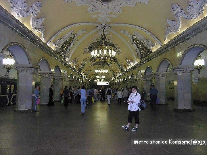 Metro stanice Komsomolskaja 