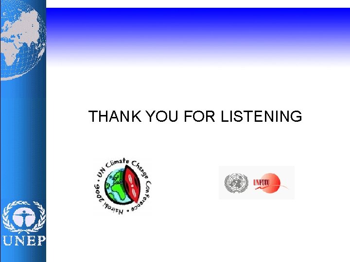 THANK YOU FOR LISTENING 