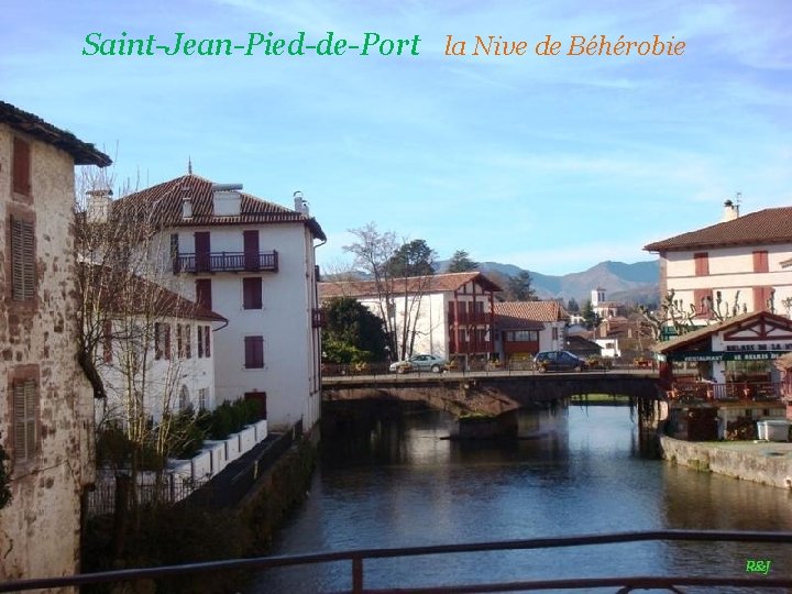 Saint-Jean-Pied-de-Port la Nive de Béhérobie 