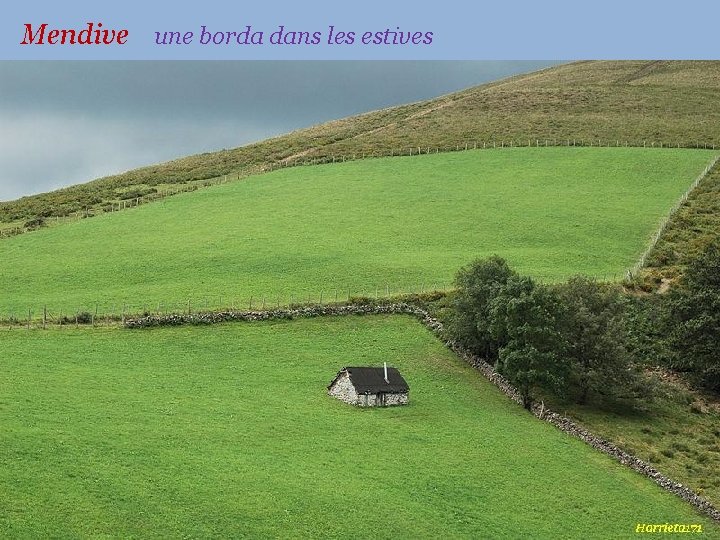 Mendive une borda dans les estives 