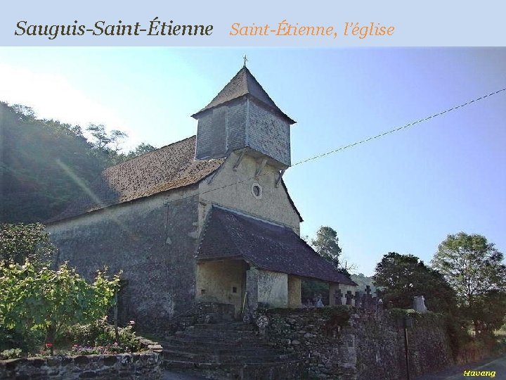 Sauguis-Saint-Étienne, l’église 