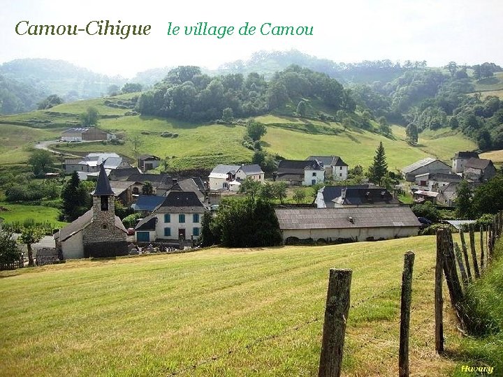 Camou-Cihigue le village de Camou 