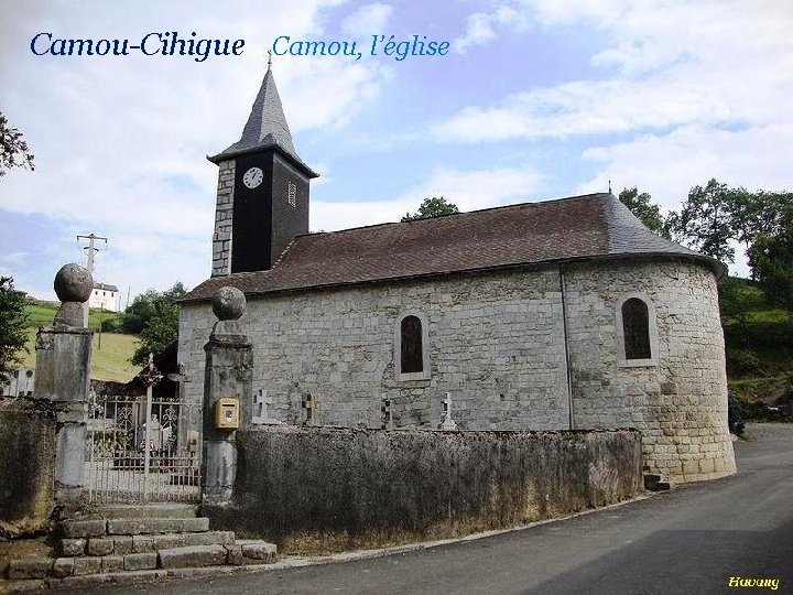 Camou-Cihigue Camou, l’église 