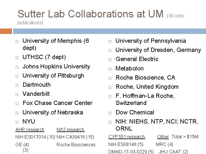 My Omics Epic a journey of learning collaboration
