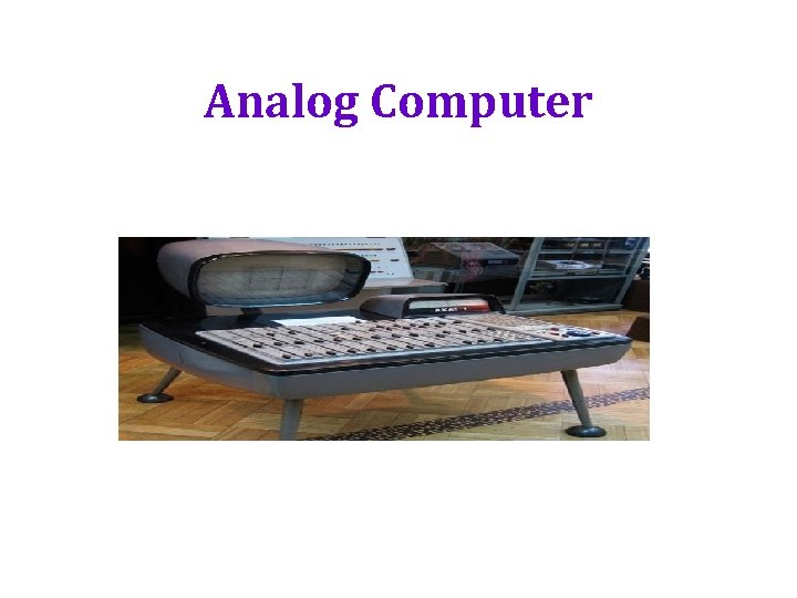 Analog Computer 