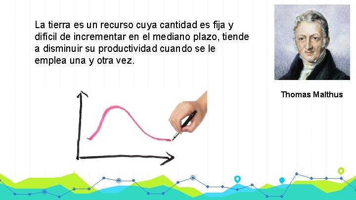 La tierra es un recurso cuya cantidad es fija y difícil de incrementar en