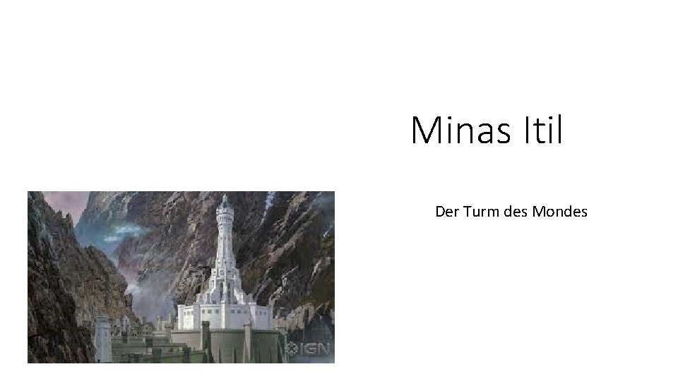 Minas Itil Der Turm des Mondes 