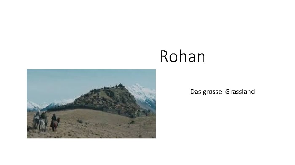 Rohan Das grosse Grassland 