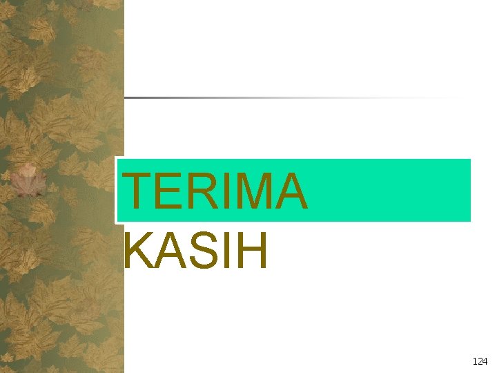 TERIMA KASIH 124 