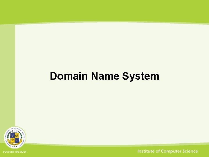 Domain Name System 