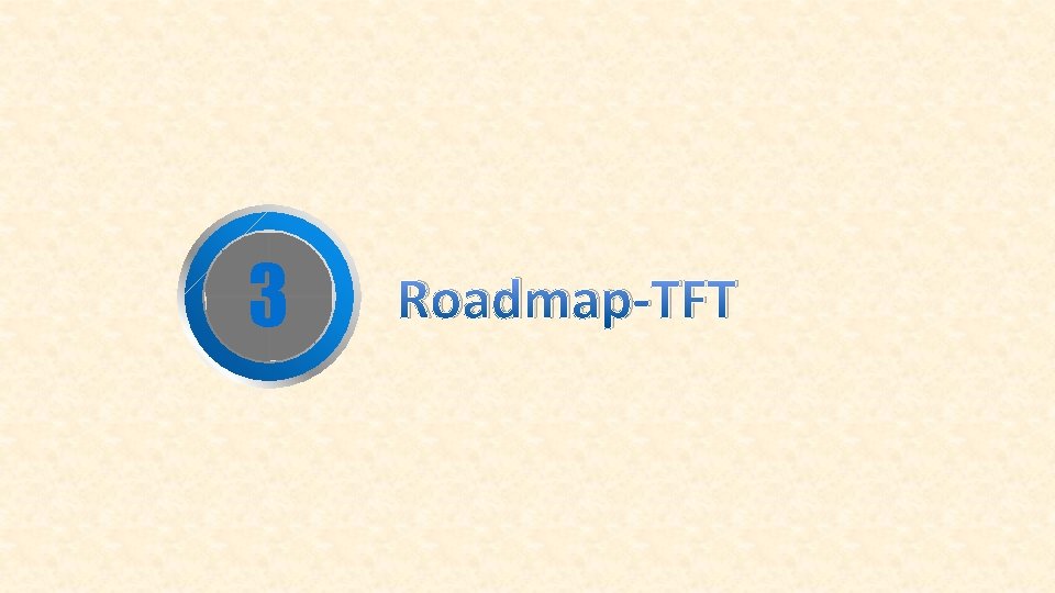 3 Roadmap-TFT 