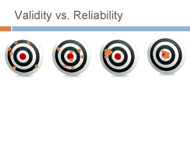 Validity vs. Reliability 