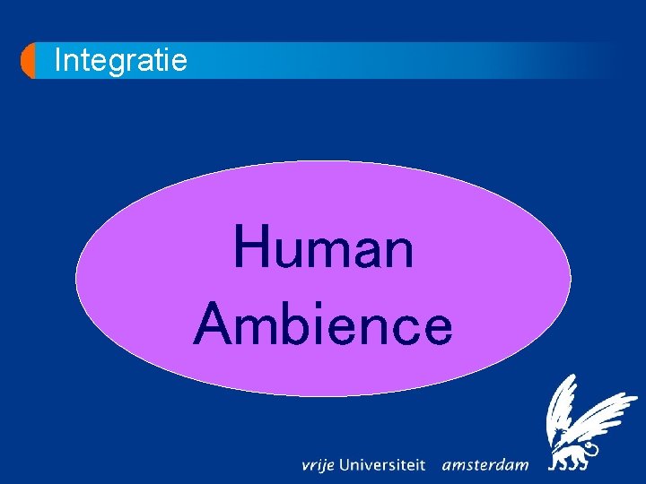 Integratie Human Ambience 