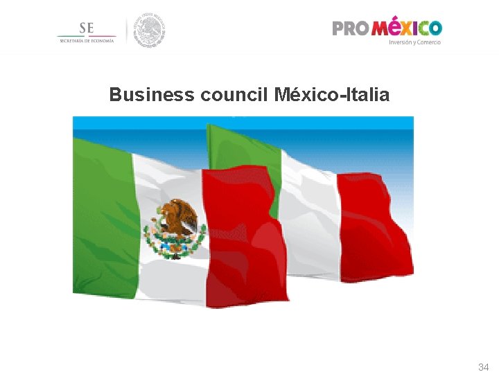 Business council México-Italia 34 