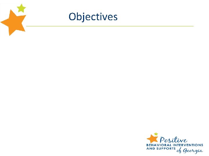 Objectives 
