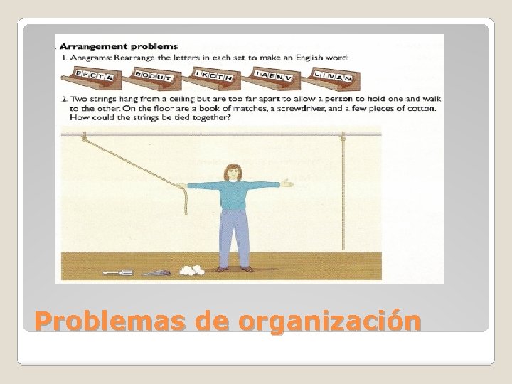 Problemas de organización 