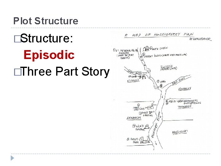 Plot Structure �Structure: Episodic �Three Part Story 