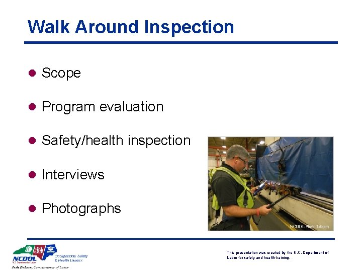 Understanding the OSHA Inspection Process Presented by This