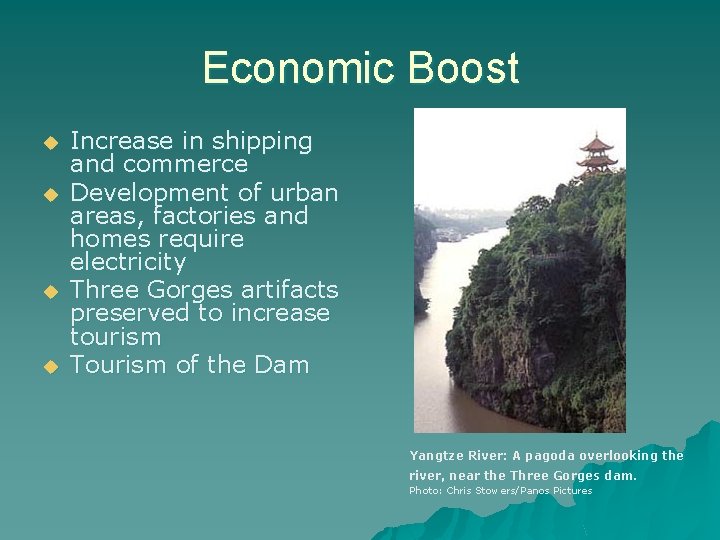 Economic Boost u u Increase in shipping and commerce Development of urban areas, factories
