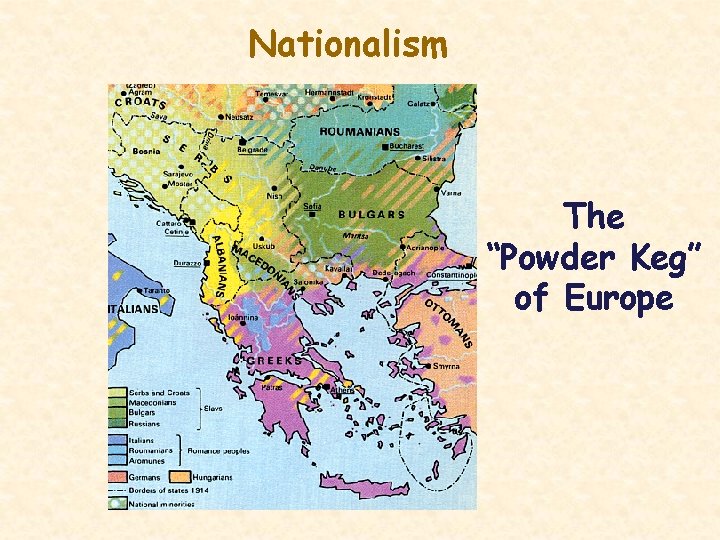 Nationalism The “Powder Keg” of Europe 