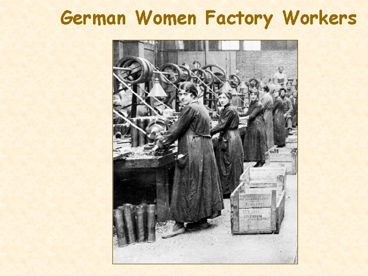 German Women Factory Workers 