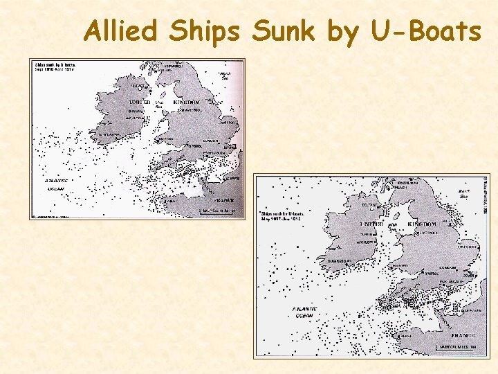 Allied Ships Sunk by U-Boats 